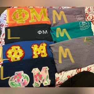 Phi Mu fraternity shirts! $5 dollars each!